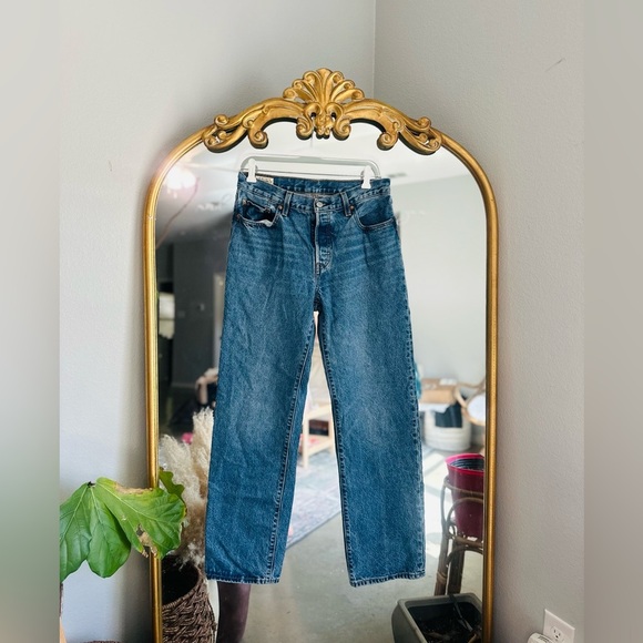 Levi 501 denim jeans size 28x32 - Picture 1 of 1